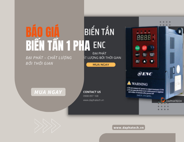 Báo Giá Biến Tần 1 Pha ENC tại Việt Nam