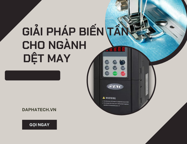 Giải pháp: Ứng dụng biến tần dùng trong ngành dệt